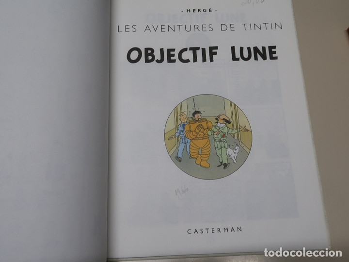 C&oacute;mics: LES AVENTURES DE TINTIN. OBJECTIF LUNE. 1981 CASTERMAN - Foto 2