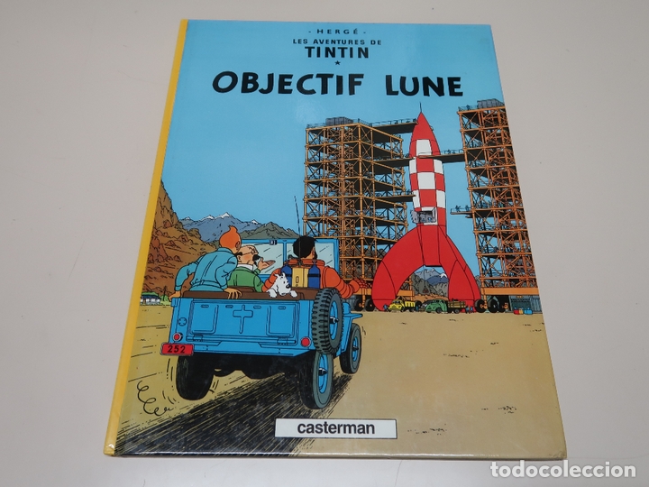 C&oacute;mics: LES AVENTURES DE TINTIN. OBJECTIF LUNE. 1981 CASTERMAN - Foto 1