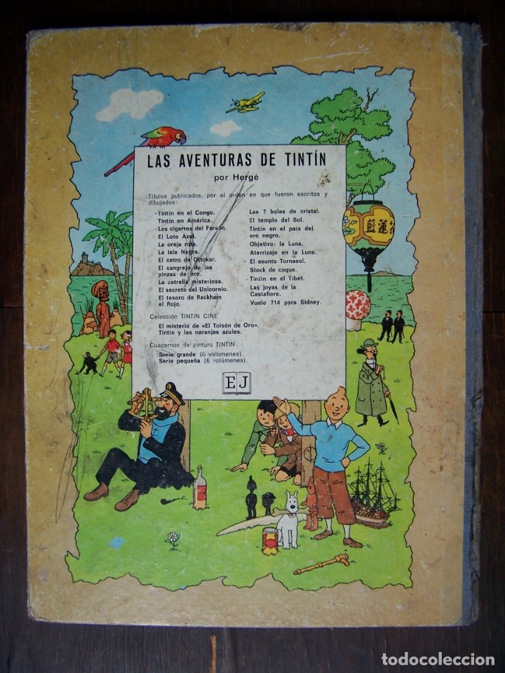 C&oacute;mics: Tint&iacute;n - TINTIN EN EL CONGO. 2da Edici&oacute;n. 1970 - Foto 2