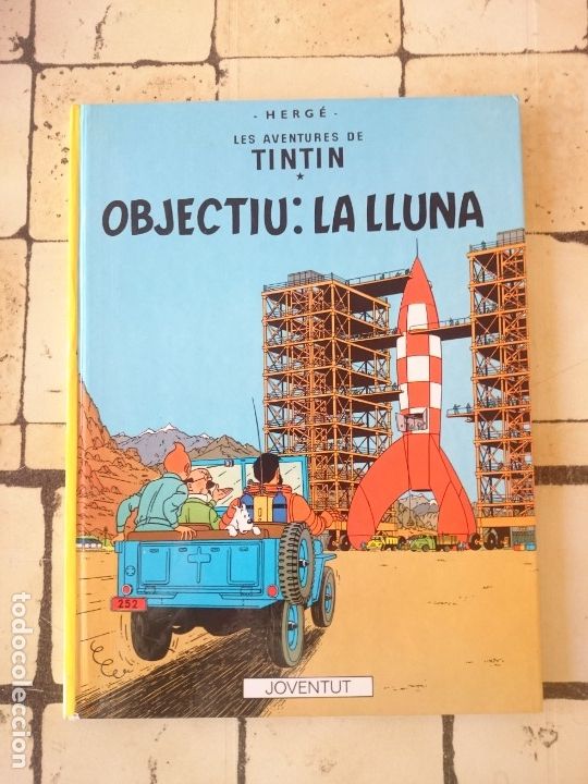 C&oacute;mics: Tint&iacute;n- Objetiu: La lluna - Herg&eacute; - ( Catal&aacute;n ) 1990 - Foto 1
