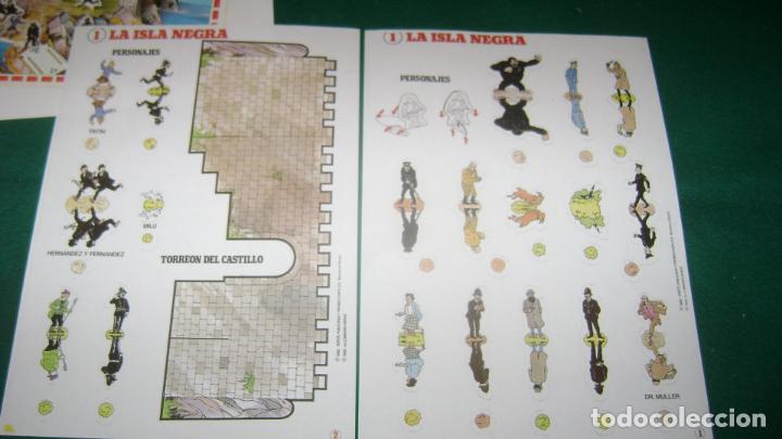 C&oacute;mics: TINTIN CALCOMIC EL UNO LA ISLA NEGRA ESTINTIN - Foto 3