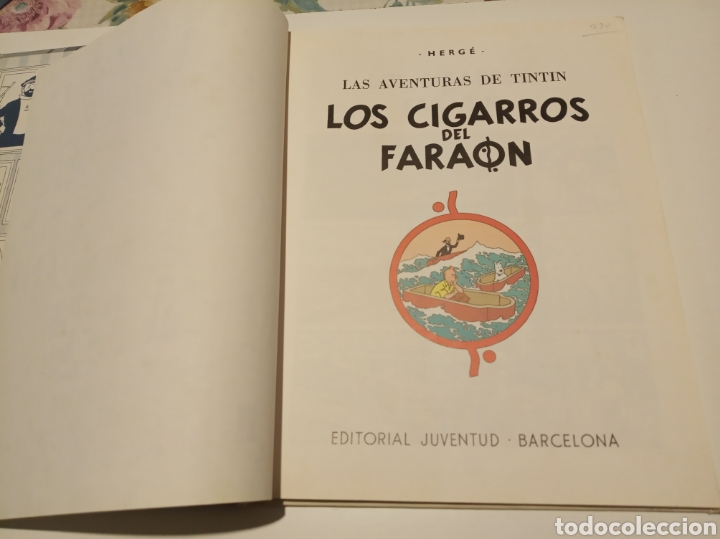 C&oacute;mics: Tint&iacute;n en Los cigarros del Fara&oacute;n - Foto 3