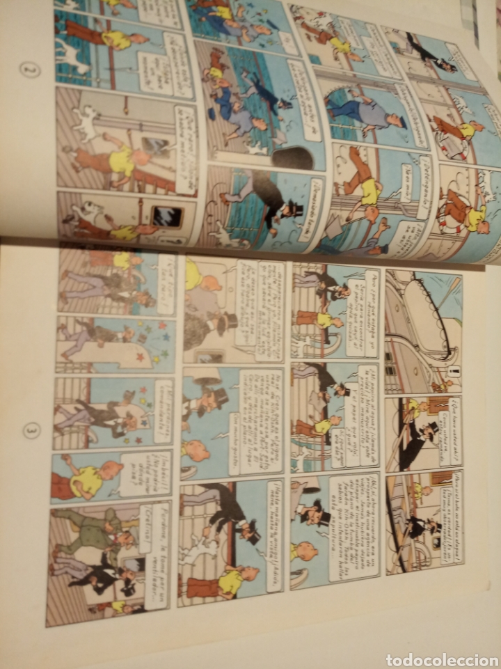 C&oacute;mics: Tint&iacute;n en Los cigarros del Fara&oacute;n - Foto 4