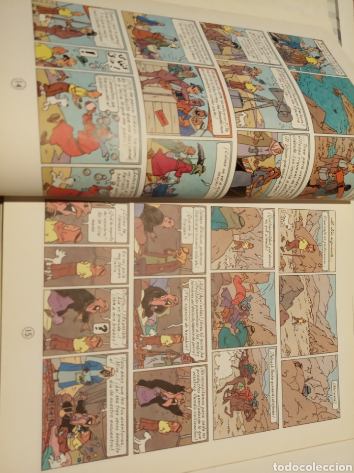 C&oacute;mics: Tint&iacute;n en Los cigarros del Fara&oacute;n - Foto 5
