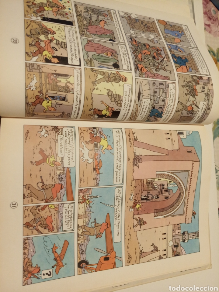 C&oacute;mics: Tint&iacute;n en Los cigarros del Fara&oacute;n - Foto 6
