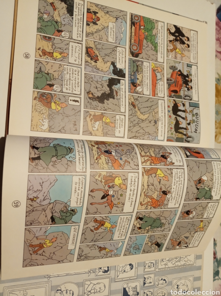 C&oacute;mics: Tint&iacute;n en Los cigarros del Fara&oacute;n - Foto 7