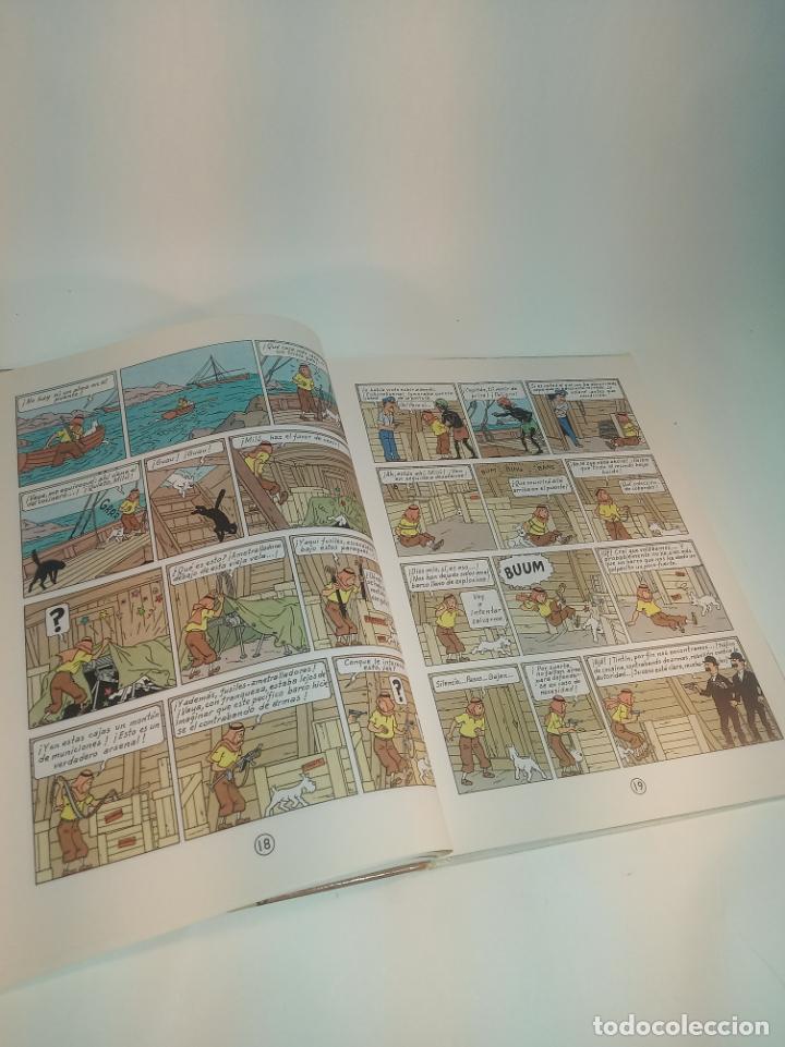 Cómics: Las aventuras de Tintin. Los cigarros del Faraón. Hergé. Juventud. Tapa dura. 1988. - Foto 4 - 197750146