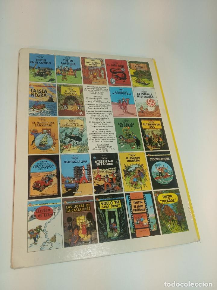 Cómics: Las aventuras de Tintin. Los cigarros del Faraón. Hergé. Juventud. Tapa dura. 1988. - Foto 5 - 197750146