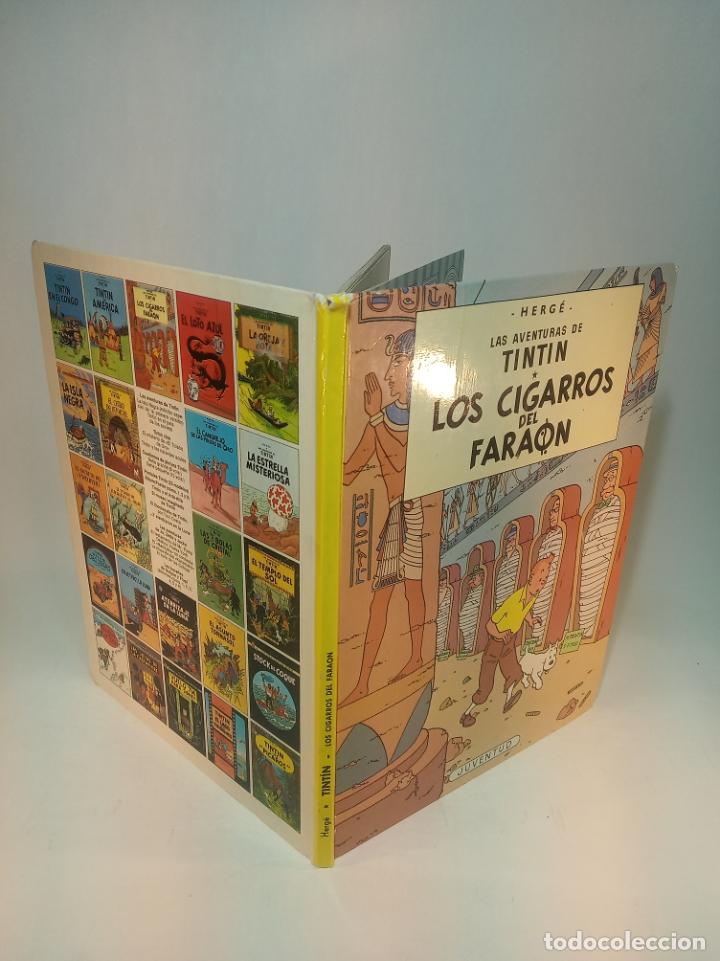 Cómics: Las aventuras de Tintin. Los cigarros del Faraón. Hergé. Juventud. Tapa dura. 1988. - Foto 1 - 197750146