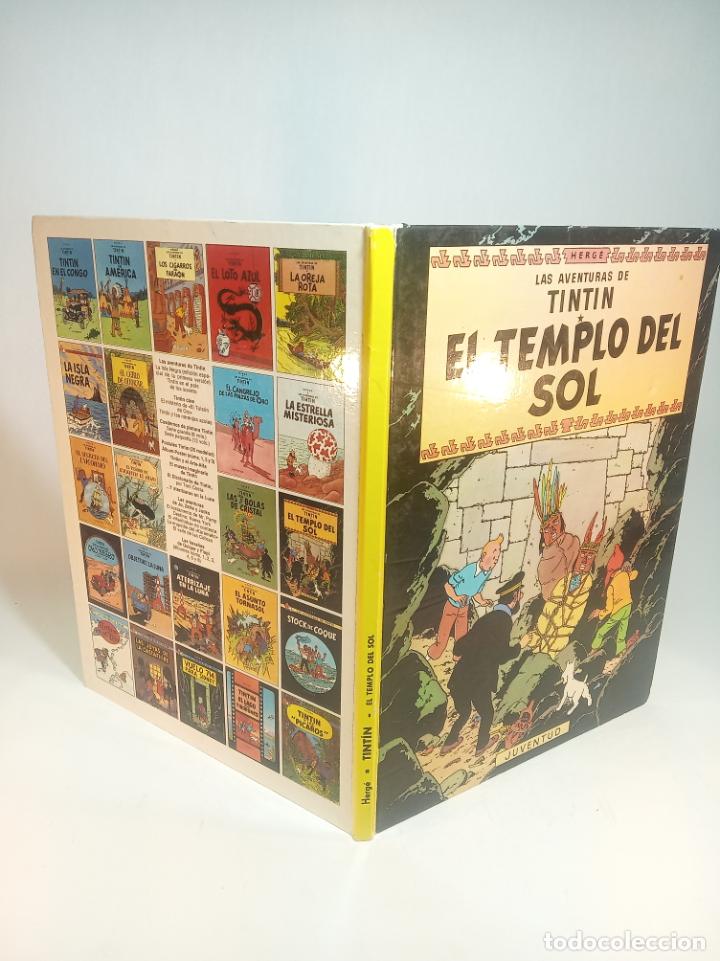 Cómics: Las aventuras de Tintin. El templo del Sol. Hergé. Juventud. Tapa dura. 1988. - Foto 1 - 197750520
