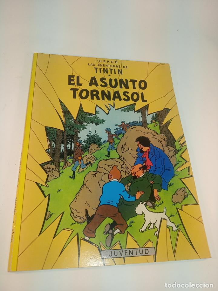 Cómics: Las aventuras de Tintin. El asunto tornasol. Hergé. Juventud. Tapa blanda. 1983. - Foto 1 - 197751160