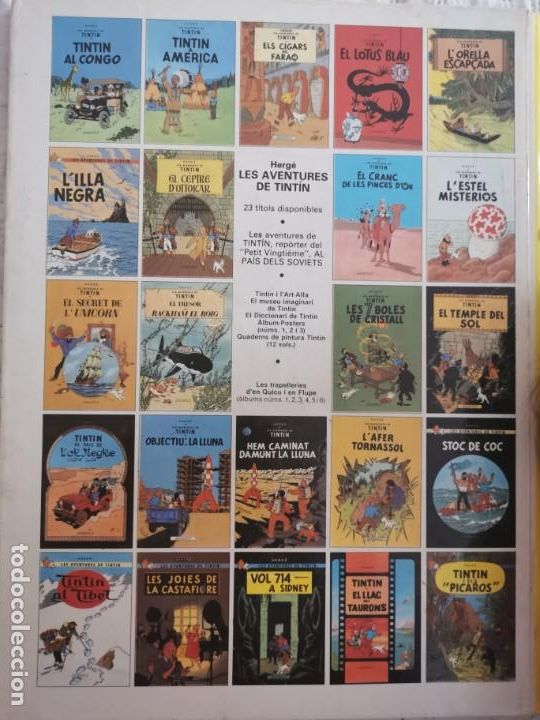 C&oacute;mics: LES AVENTURES DE TINTIN -  STOC DE COC - CATALA - Foto 2