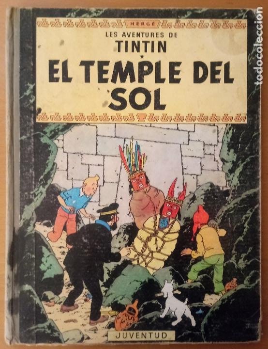 LES AVENTURES DE TINTIN - EL TEMPLE DEL SOL - HERGÉ - JUVENTUD 1965 - CATALÀ (Tebeos y Comics - Juventud - Tintín)