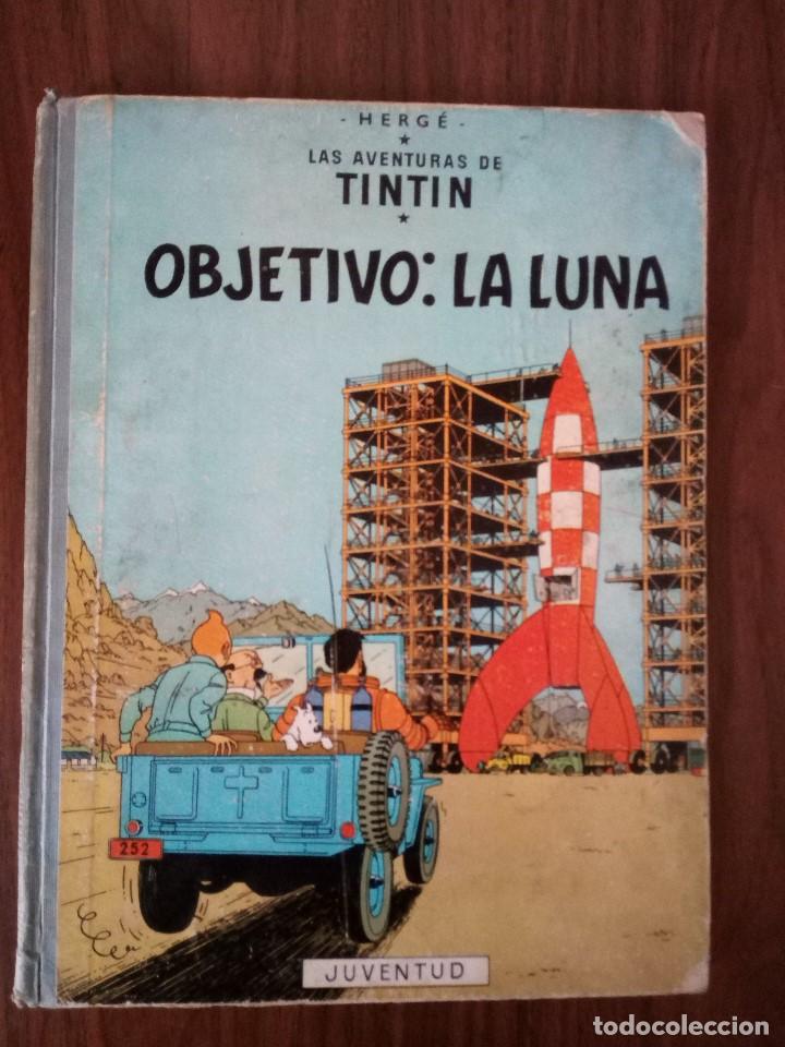 C&oacute;mics: Tint&iacute;n. Objetivo: La Luna - Tercera edici&oacute;n 1965 - Foto 1