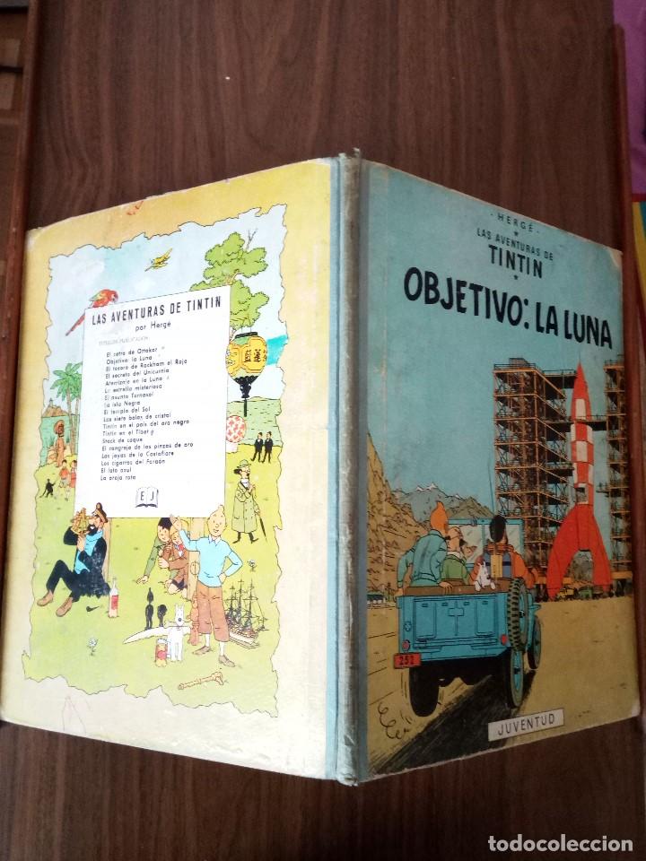C&oacute;mics: Tint&iacute;n. Objetivo: La Luna - Tercera edici&oacute;n 1965 - Foto 2