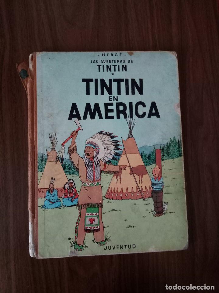 C&oacute;mics: Tint&iacute;n en Am&eacute;rica - Primera edici&oacute;n 1968 - Foto 1