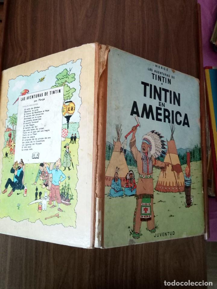 C&oacute;mics: Tint&iacute;n en Am&eacute;rica - Primera edici&oacute;n 1968 - Foto 2