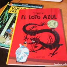Comics: TINTIN EL LOTO AZUL JUVENTUD DUODECIMA EDICION 1989. Lote 221463151