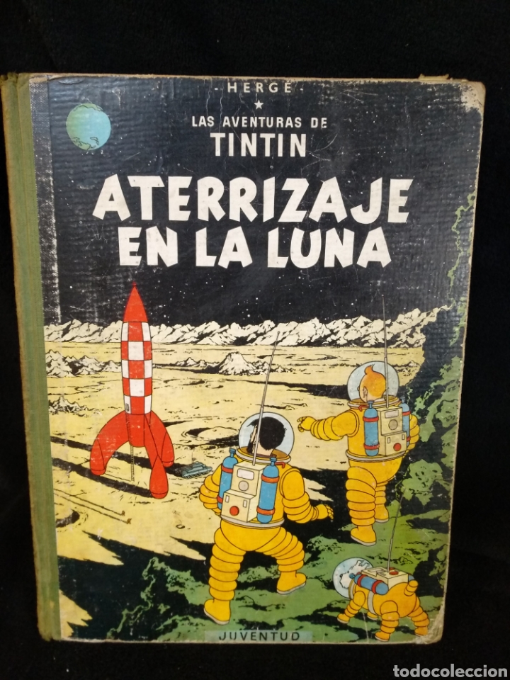 C&oacute;mics: Tintin aterrizaje en la luna, edici&oacute;n 1965 - Foto 1