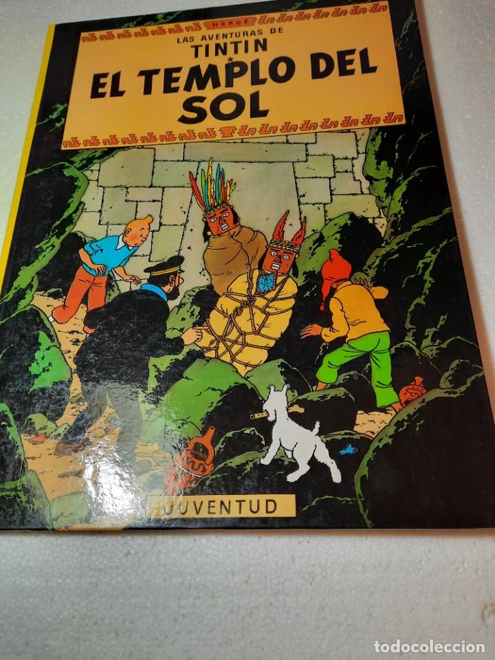C&oacute;mics: Aventuras de TINTIN ,lote 3 libros. - Foto 2