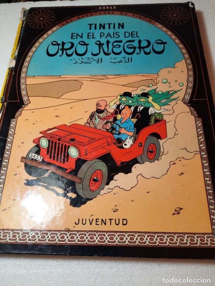 C&oacute;mics: Aventuras de TINTIN ,lote 3 libros. - Foto 4