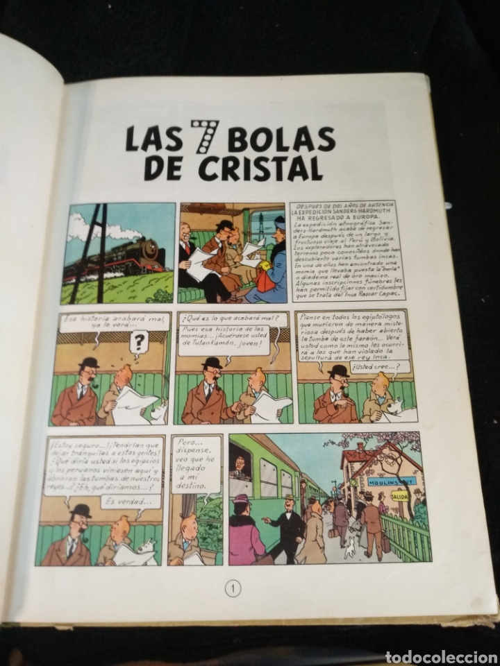 C&oacute;mics: Tint&iacute;n las 7 bolas de cristal. 1967 2a edi. - Foto 6