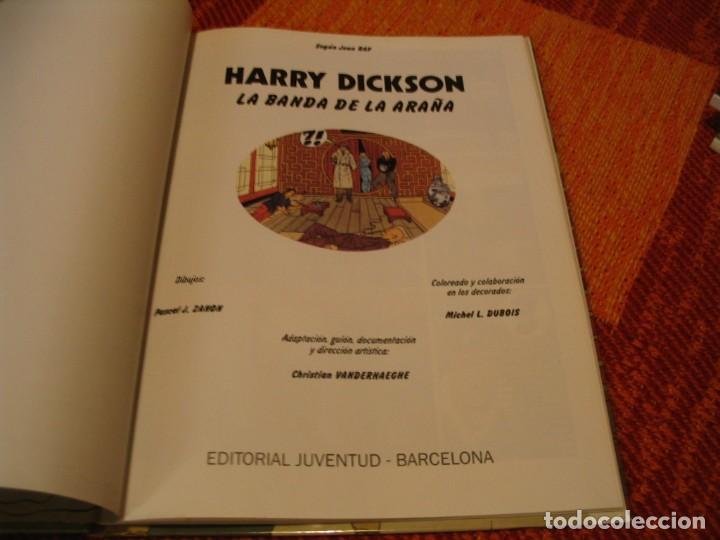 Cómics: HARRY DICKSON 1 LA BANDA DE LA ARAÑA ZANON VANDERHAEGHE JEAN RAY TAPA DURA - Foto 5 - 238246480