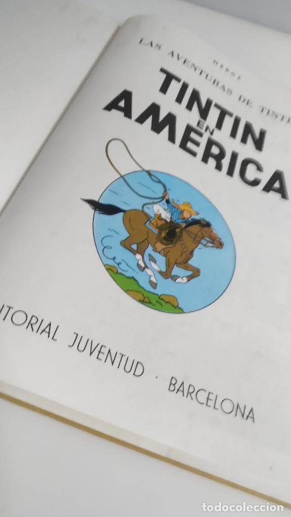 Cómics: LAS AVENTURAS DE TINTIN - TINTIN EN AMERICA - 4º EDICION MARZO 1976 - Foto 6 - 238393895