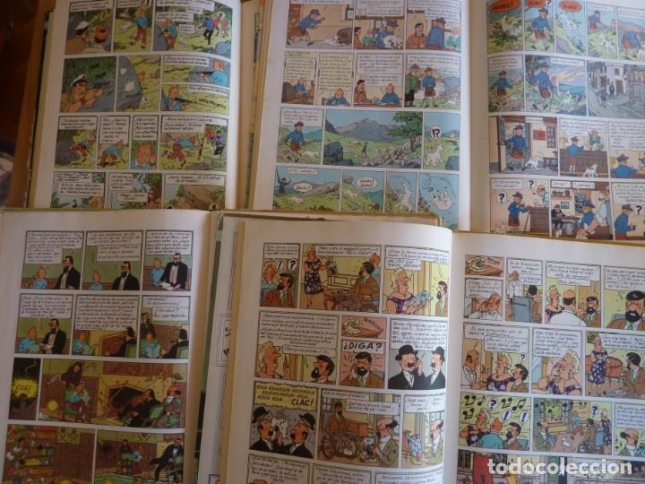 8 cómics tintin. lomo tela. años 60 y 70. juven - Compra venta en  todocoleccion