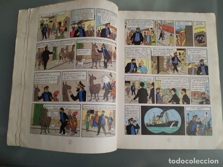 C&oacute;mics: TINTIN EL TEMPLO DEL SOL JOVENTUT 1981 HERBE - Foto 3