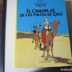 Cómics: HERGE LAS AVENTURAS DE TINTIN EN EL CANGREJO DE LAS PINZAS DE ORO1988 UNDECIMA EDICION. Lote 243496245