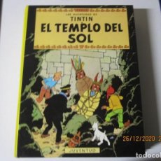 Cómics: HERGE LAS AVENTURAS DE TINTIN EN EL TEMPLO DEL SOL 1988 DECIMA EDICION. Lote 243496390