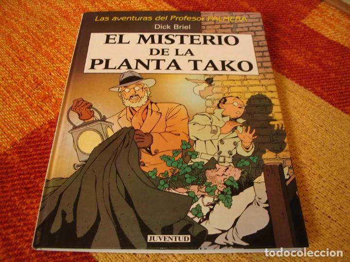 PROFESOR PALMERA EL MISTERIO DE LA PLANTA TAKO DICK BRIEL JUVENTUD TAPA DURA (Tebeos y Comics - Juventud - Otros)