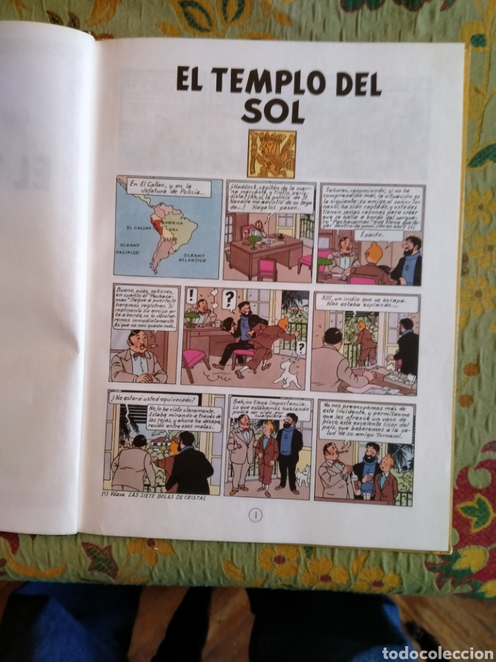 C&oacute;mics: Tint&iacute;n El templo del sol 3a edici&oacute;n 1975 - Foto 4