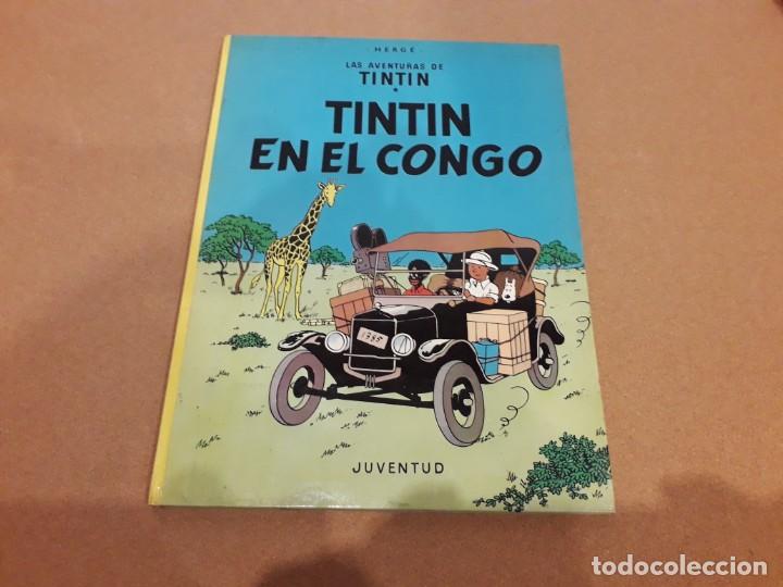 C&oacute;mics: Tint&iacute;n En El Congo (Editorial Juventud) (11&ordf; Edici&oacute;n 1990) - Foto 1