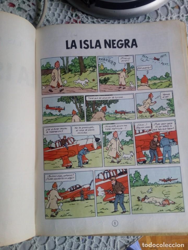 C&oacute;mics: Tint&iacute;n. La Isla Negra (Tercera Edici&oacute;n - 1969) - Foto 11