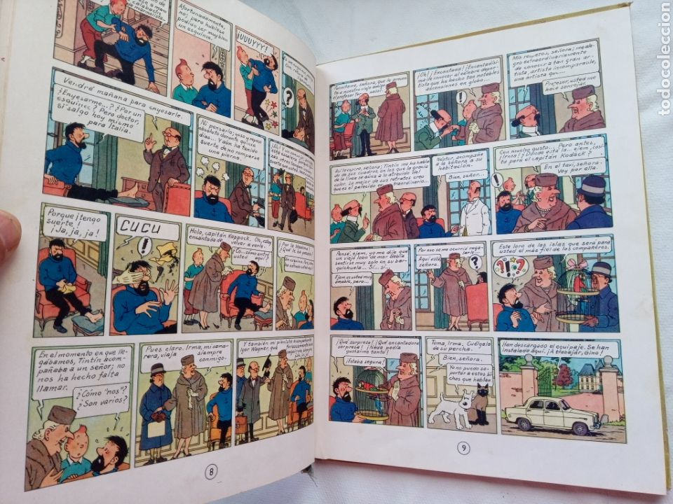 C&oacute;mics: TINTIN - LAS JOYAS DE LA CASTAFIORE - 1&ordf; EDICI&Oacute;N - Foto 8