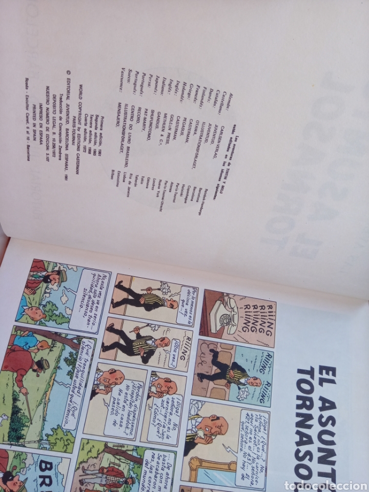 C&oacute;mics: TINTIN - EL ASUNTO TORNASOL -4&ordf; EDICI&Oacute;N - Foto 6
