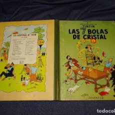 Cómics: M15 LAS AVENTURAS DE TINTIN - LAS 7 BOLAS DE CRISTAL, HERGE, JUVENTUD, 3ª EDC.1969,