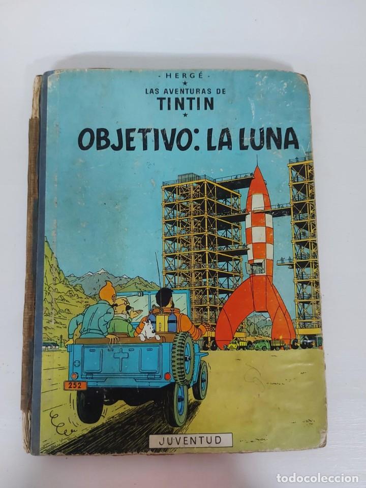 TINTIN OBJETIVO: LA LUNA. EDICIÓN 1965 (Tebeos y Comics - Juventud - Tintín)