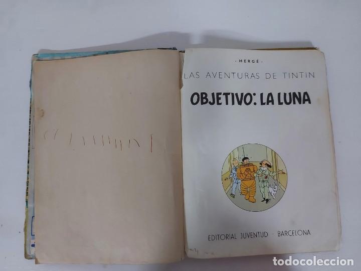 Cómics: Tintin Objetivo: La luna. Edición 1965 - Foto 4 - 270530118