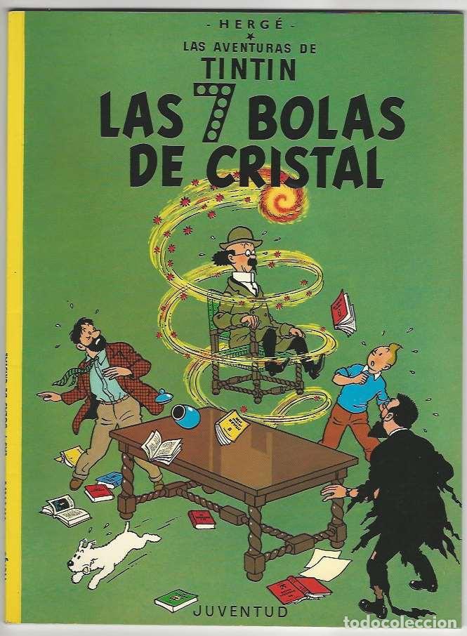 C&oacute;mics: Juventud. Tint&iacute;n. Las siete bolas de cristal. R&uacute;stica. - Foto 1