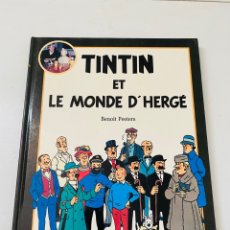 Comics : TINTÍN MONDE D,HERGÉ 1988. Lote 273964463