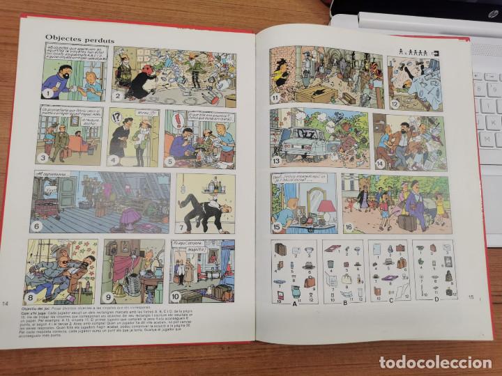 C&oacute;mics: LLIBRE DE JOCS DE TINTIN -EN CATALA - Foto 5