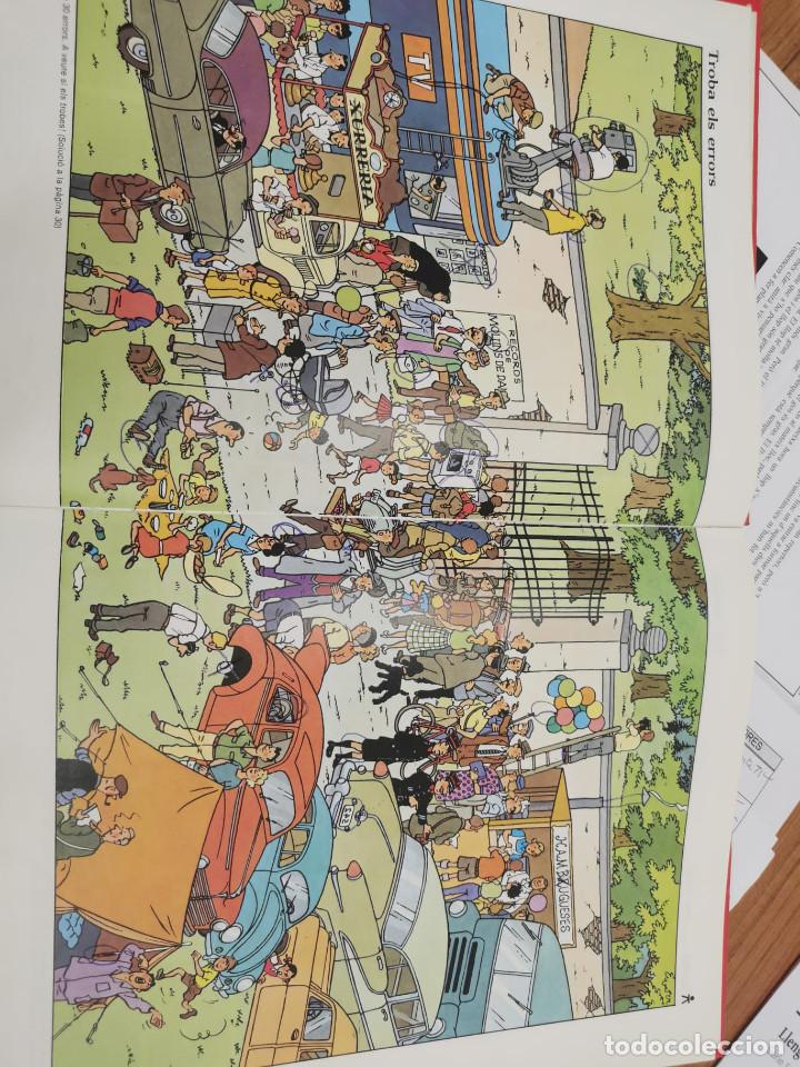 C&oacute;mics: LLIBRE DE JOCS DE TINTIN -EN CATALA - Foto 9