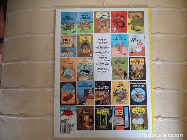 C&oacute;mics: Comic Les Aventures de Tintin. LOrella Escap&ccedil;ada .Texto en catal&aacute;n. - Foto 2
