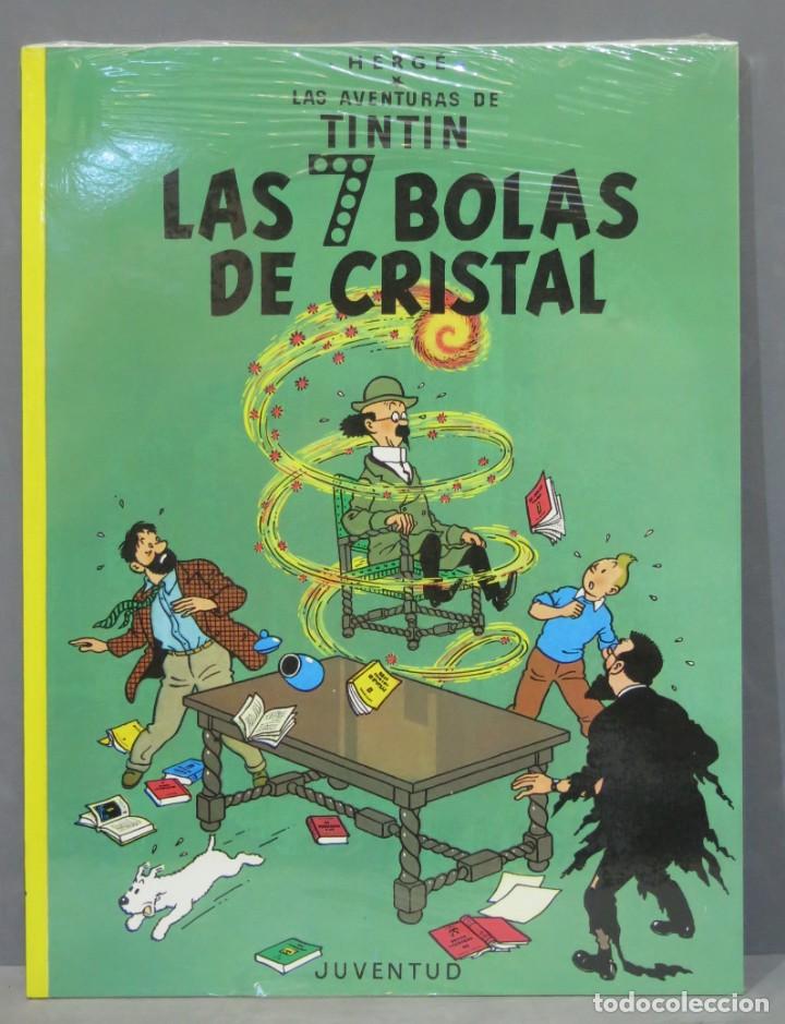 C&oacute;mics: TINTIN LAS 7 BOLAS DE CRISTAL. JUVENTUD. PRECINTADO - Foto 1