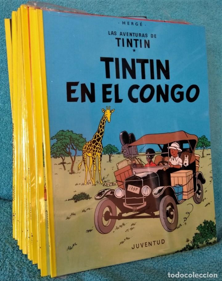 las aventuras de tintin de hergé. colección com - Acheter Comics Tintín,  maison d'édition Juventud sur todocoleccion