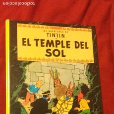 Fumetti: TINTIN - EL TEMPLE DEL SOL- HERGE - CARTONE - EN CATALAN. Lote 296770048