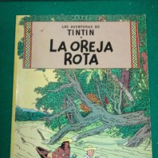 Cómics: LAS AVENTURAS DE TINTIN. HERGE. LA OREJA ROTA.. EDITORIAL JUVENTUD 1979. TAPA BLANDA.